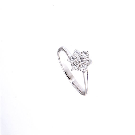 Anneau Crivelli Femme Classic in Or blanc Diamante 0.54 Ct 393-C003-7P - 393-C003-7P